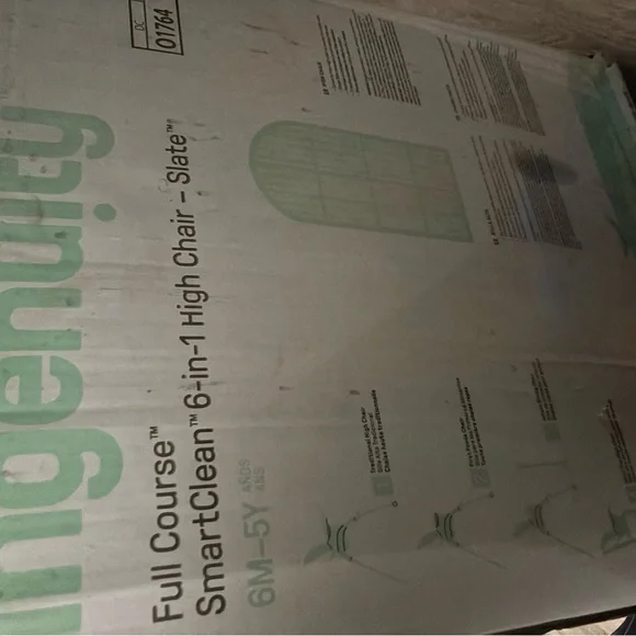 Ingenuity Full Course 6-in-1 High Chair - Slate - Picture 1 of 3